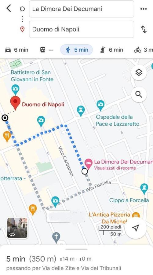 مبيت وإفطار نابولي Dimora Dei Decumani المظهر الخارجي الصورة